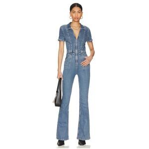 Free People We The Free Jayde Flare Jumpsuit Large